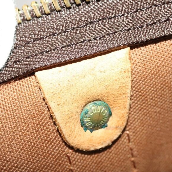 LOUIS VUITTON Monogram Keepall 55 Boston Bag M41424 LV Auth 139639 - Picture 11 of 16